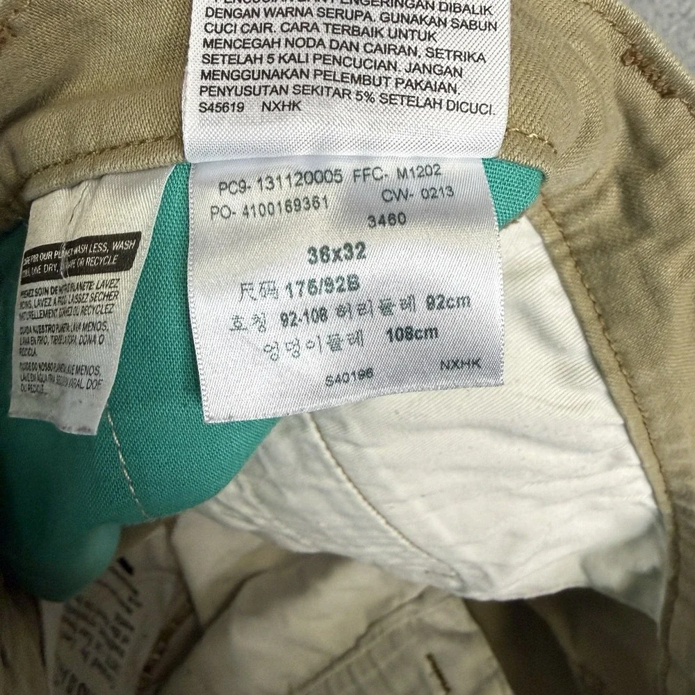 Levi's 511‎ Pant 36x32 (34x30) Commuter Bike Gusset Tapered Reflective CYCLING